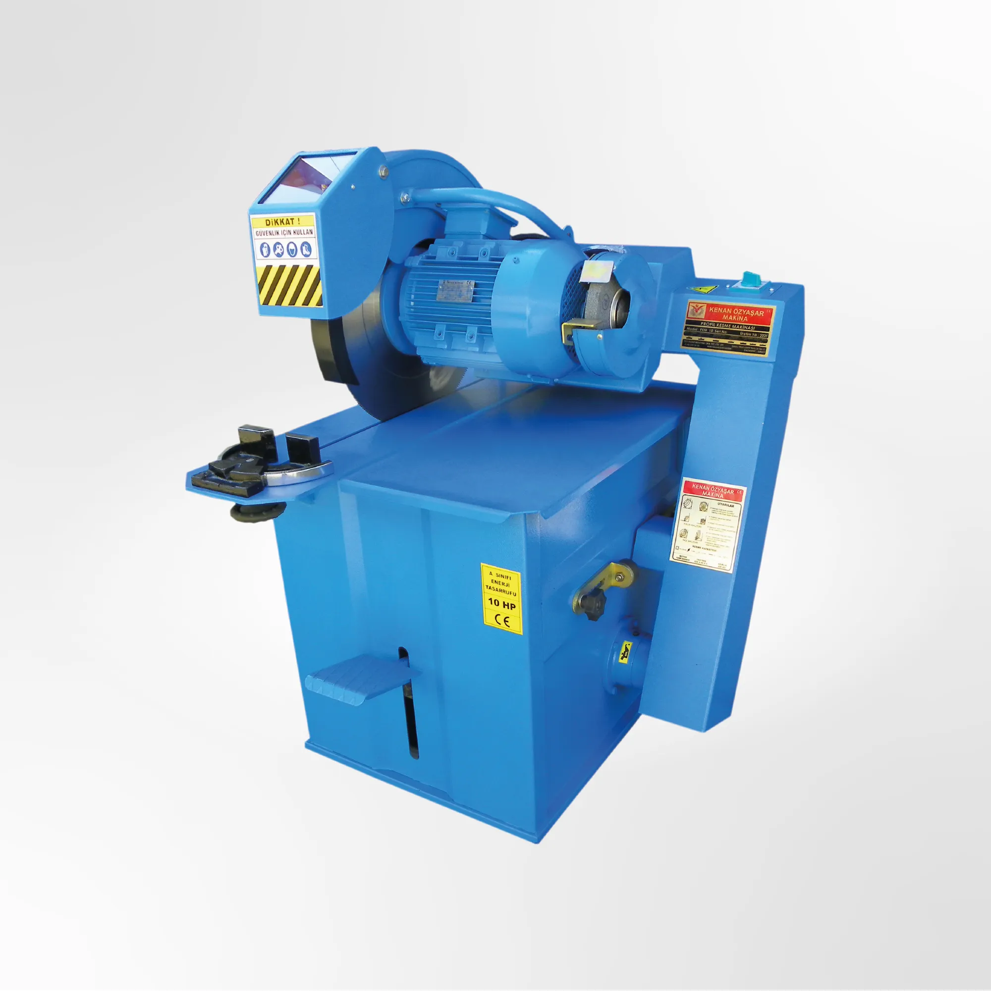 Pkm10 10Hp Profil Kesme Makinası 1 Profil Kesme Makinesi 10 Hp